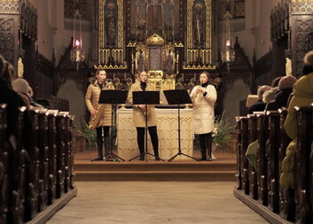 FOTOGALERIE: Saxofonový koncert na podporu Centra Agáta